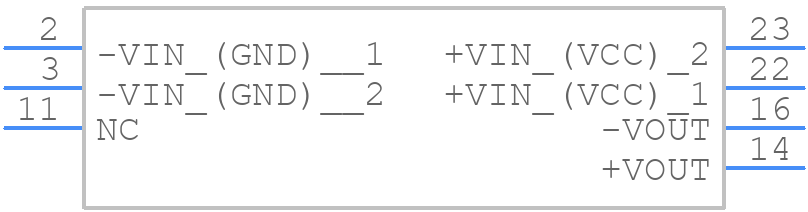 TEN6-2415WIN - Traco Power - PCB symbol