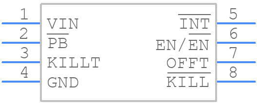 LTC2951CTS8-1#TRMPBF - Analog Devices - PCB symbol