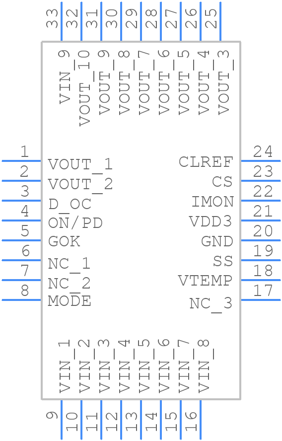 MP5981GLU-Z - Monolithic Power Systems (MPS) - PCB symbol