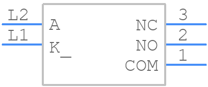 UB216SKW03N - NKK Switches - PCB symbol