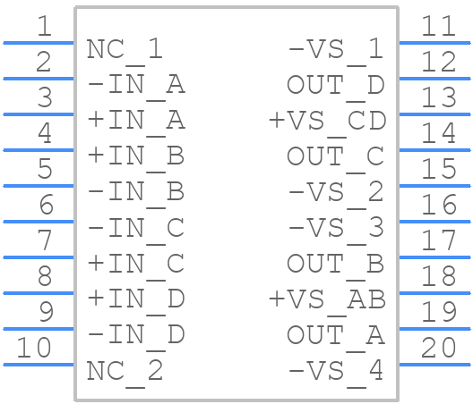 PA162DK - Apex Microtechnology - PCB symbol