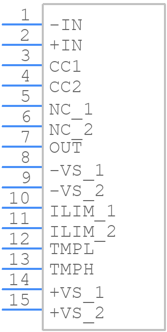 PA22LL - Apex Microtechnology - PCB symbol