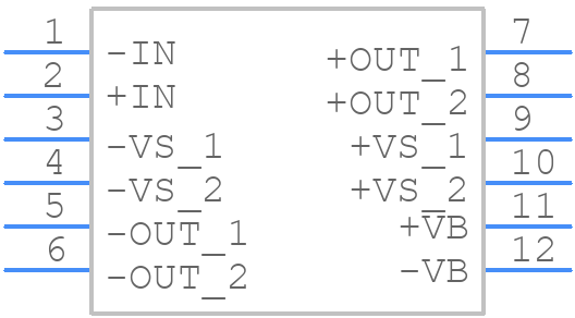 PA52A - Apex Microtechnology - PCB symbol