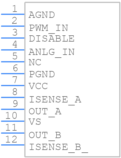 SA160DPA - Apex Microtechnology - PCB symbol