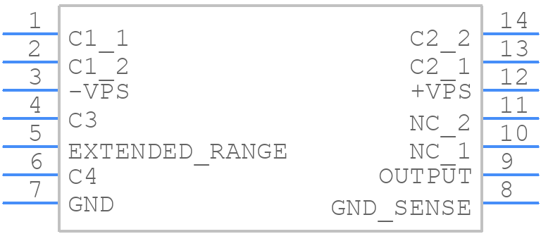 SWR200C - Apex Microtechnology - PCB symbol