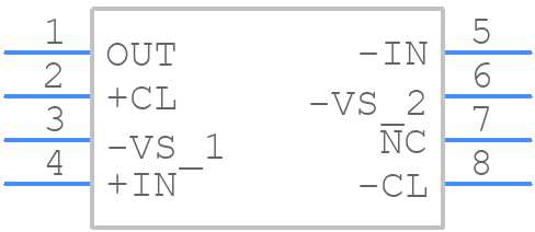 PA61M - Apex Microtechnology - PCB symbol