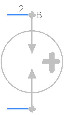DK-GDT25-02 - Bourns - PCB symbol