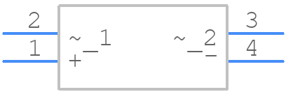ABS1M - PANJIT - PCB symbol