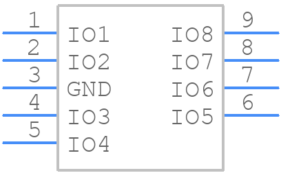 PE1403S8Q - PANJIT - PCB symbol