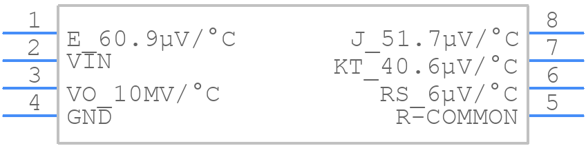 LTK001CN8#PBF - Analog Devices - PCB symbol