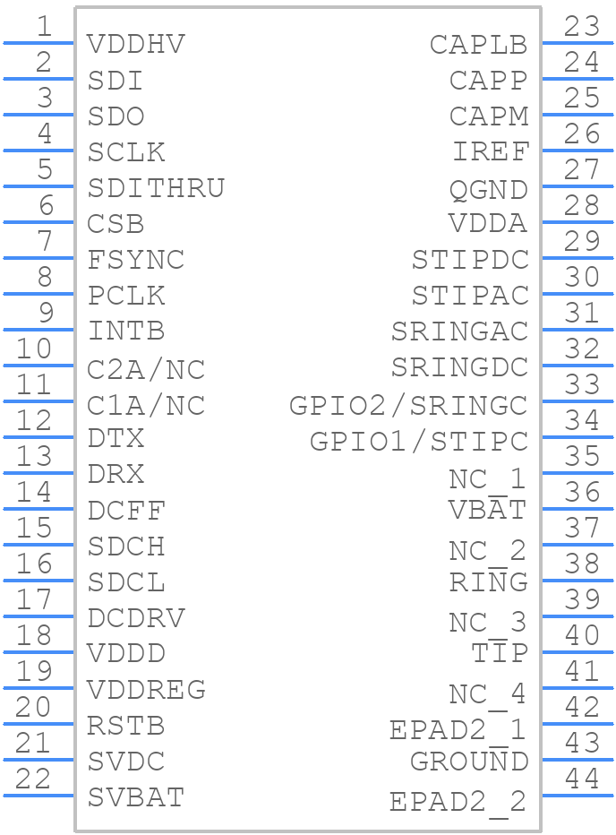 SI32178-B-FM1R - Skyworks - PCB symbol