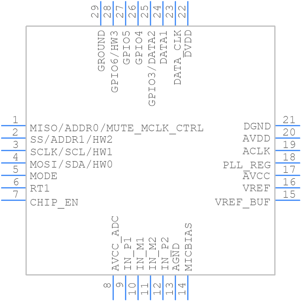 ES9826Q - ESS Technology - PCB symbol