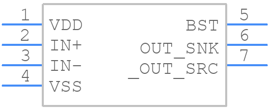 1EDN7126UXTSA1 - Infineon - PCB symbol