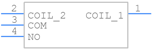 HF33F/012-HSL3 - Hongfa - PCB symbol