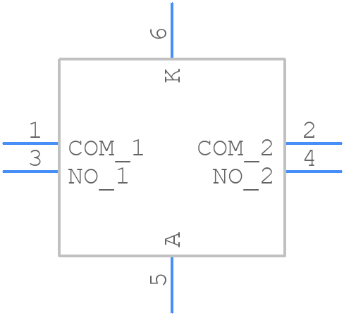 ILSTA18050 - LITTELFUSE - PCB symbol