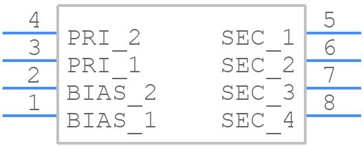 POE30P-33L - COILCRAFT - PCB symbol