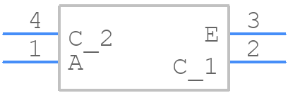 TCLD1000 - Vishay - PCB symbol