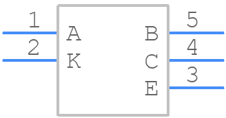 TCLT1103 - Vishay - PCB symbol