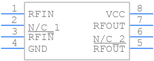 ADH363R701G8 - Analog Devices - PCB symbol