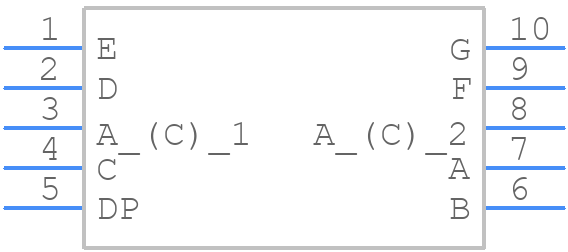 TDSR1360 - Vishay - PCB symbol