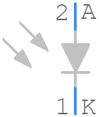 TEMD7100X01 - Vishay - PCB symbol