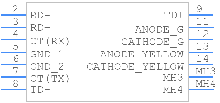 0934635206 - Molex - PCB symbol