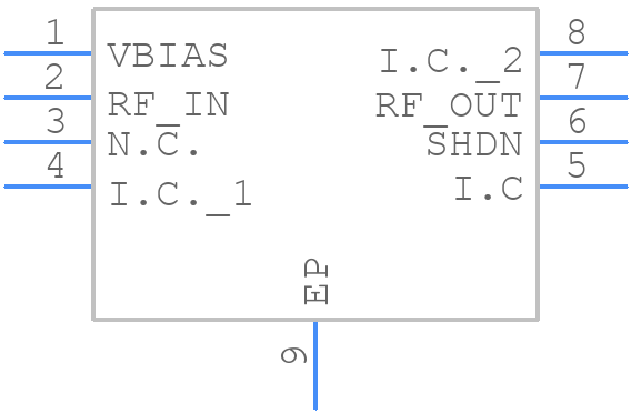 BGU8053X - NXP - PCB symbol