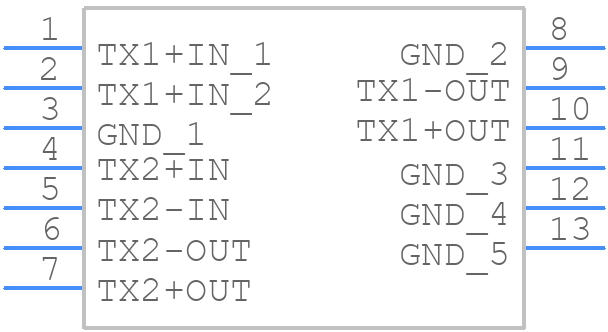AZ3133-08F - Amazing Microelectronic Corp. - PCB symbol