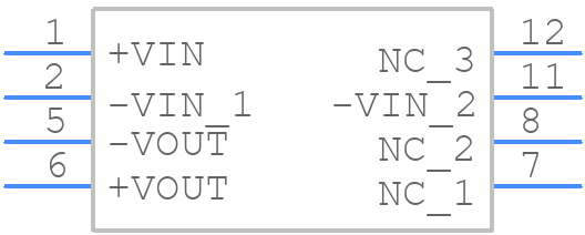 NXJ2S0505MC-R13 - Murata Electronics - PCB symbol
