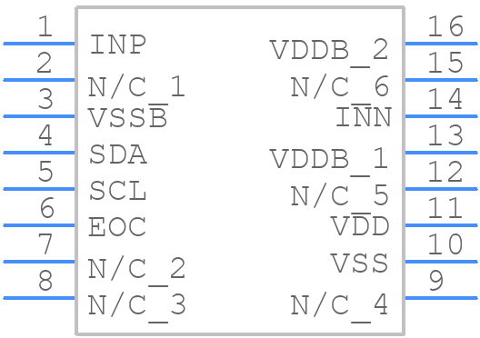 DLC-L20D-D4 - Amphenol - PCB symbol