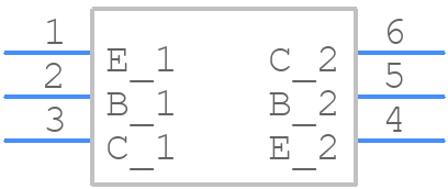 BC847BS - PANJIT - PCB symbol