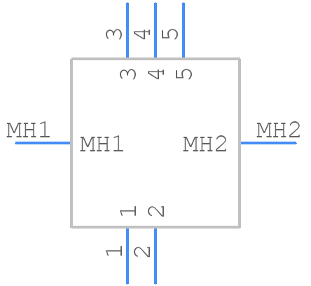 173107-0096 - Molex - PCB symbol