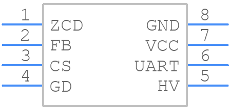 XDPL8219XUMA1 - Infineon - PCB symbol