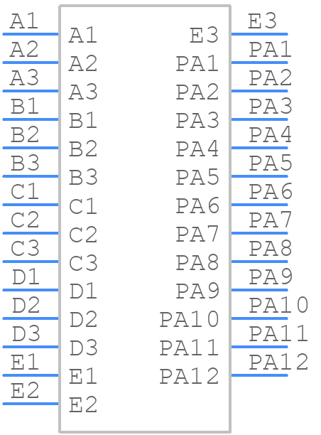 2195620011 - Molex - PCB symbol