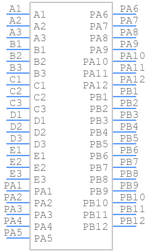 2195620021 - Molex - PCB symbol