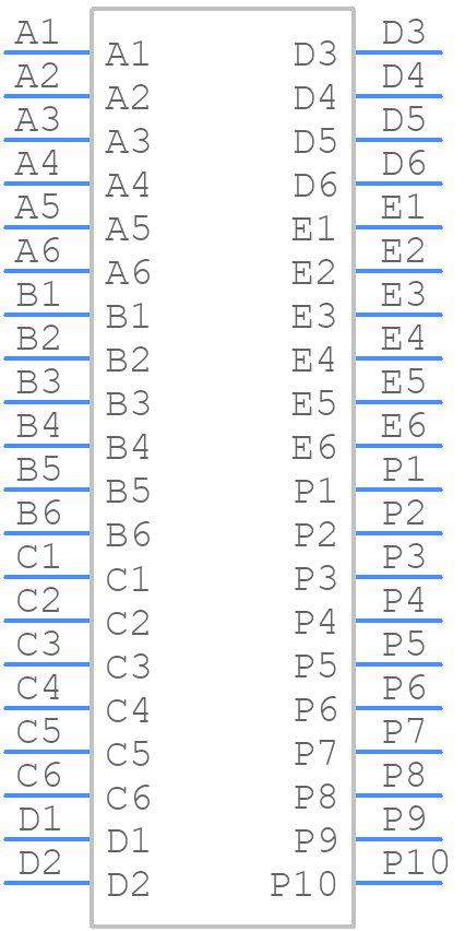 2195630016 - Molex - PCB symbol