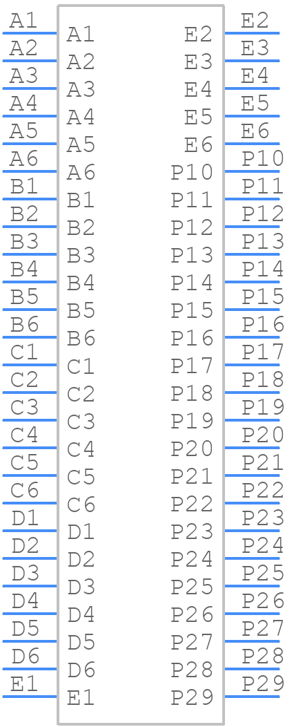 2195630017 - Molex - PCB symbol