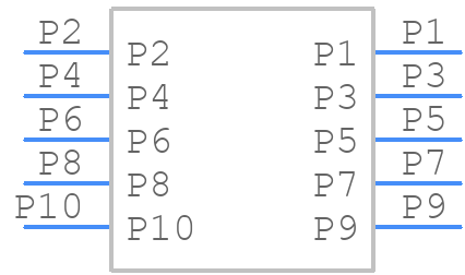 2195630031 - Molex - PCB symbol