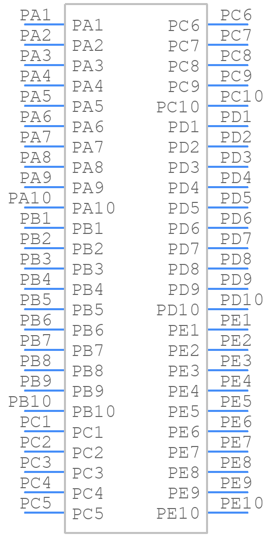 2195630035 - Molex - PCB symbol