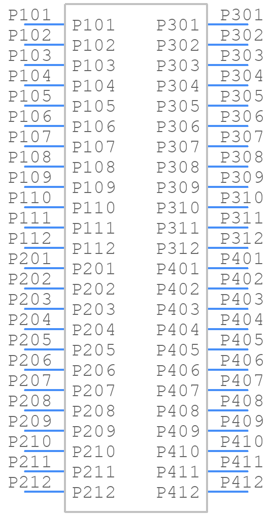 2195640004 - Molex - PCB symbol