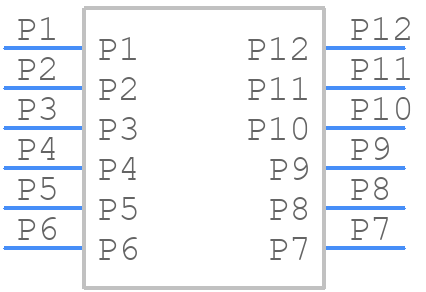 2195640031 - Molex - PCB symbol