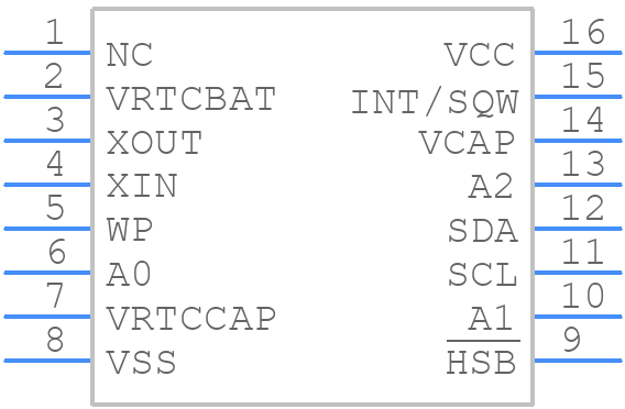CY14B064I-SFXI - Infineon - PCB symbol