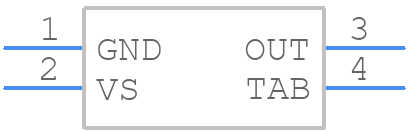 TSOP31238 - Vishay - PCB symbol