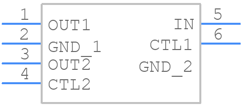 NSG1001MXTAG - onsemi - PCB symbol