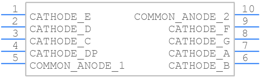 TLR306 - Toshiba - PCB symbol