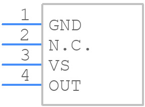 TSOP36236TT - Vishay - PCB symbol