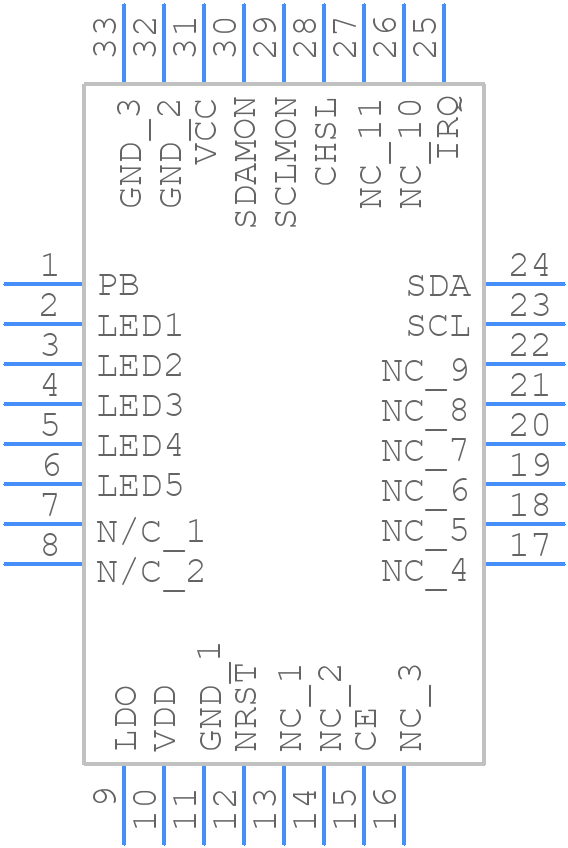 MPF42791DRT-0B-0000-P - Monolithic Power Systems (MPS) - PCB symbol