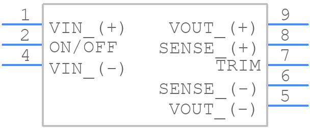 PQ60120HPx20 - Synqor - PCB symbol