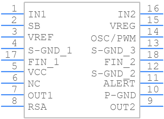 TB6559FG - Toshiba - PCB symbol