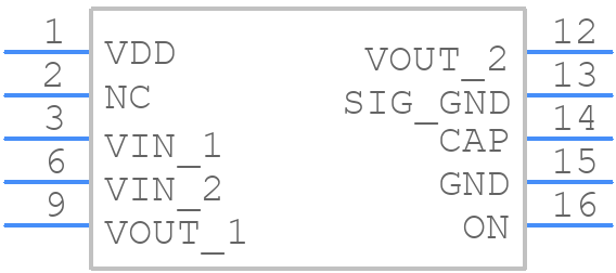SLG5NT1757V - Renesas Electronics - PCB symbol